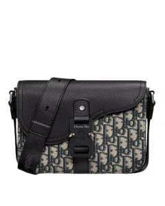 Dior Small Saddle Messenger Bag with Flap