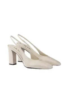 Prada Patent leather slingback pumps