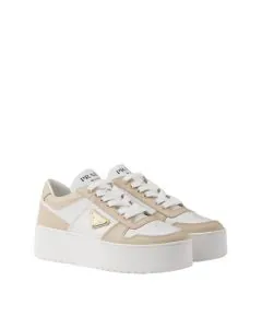 Prada Downtown Bold leather sneakers