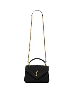 YSL COLLEGE MEDIUM IN QUILTED LEATHER