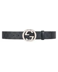 Gucci GG belt with Interlocking G buckle