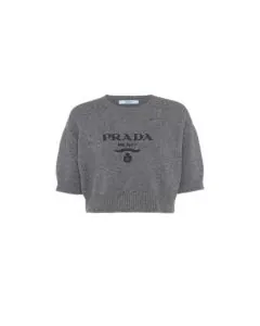 Prada Wool and cashmere crew-neck sweater