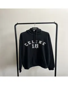 celine 16 loose hoodie in COTTON FLEECE