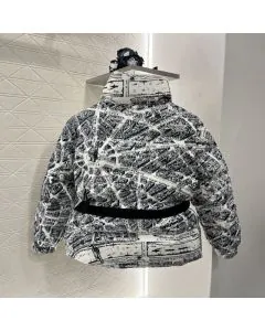 Dior Alps Belted Puffer Jacket