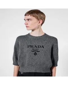Prada Wool and cashmere crew-neck sweater