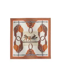 Hermès Carrick a Pompe scarf 45