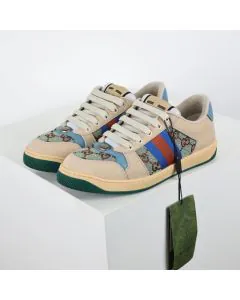 Gucci Women's Screener sneaker with crystals