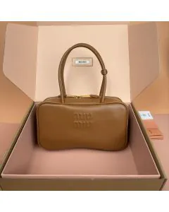 MIU MIU Beau leather top-handle bag