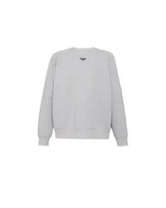 Prada Long-sleeved cotton sweatshirt