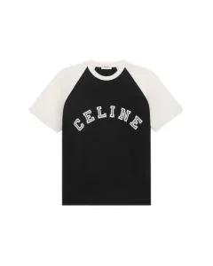 celine loose t-shirt in cotton jersey