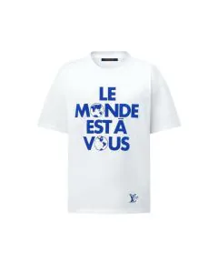 LV Graphic Cotton T-Shirt