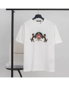 LV Embellished Cotton T-Shirt