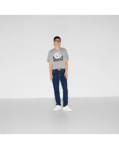 Gucci Printed cotton jersey T-shirt