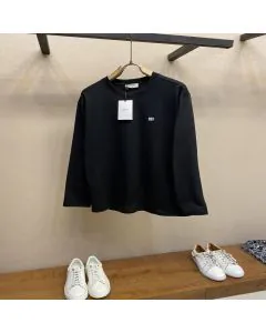 Celine triomphe t-shirt in cotton jersey
