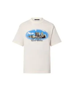 LV Graphic Short-Sleeved Cotton Crewneck