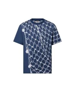 LV Cotton Short-Sleeved Crewneck