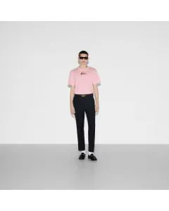 Gucci Printed cotton jersey T-shirt
