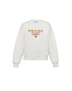 Prada Oversized cotton sweatshirt