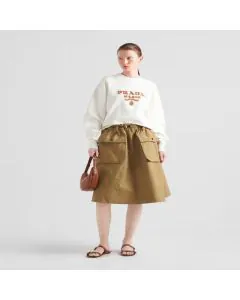 Prada Oversized cotton sweatshirt