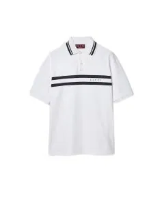 Gucci Cotton polo shirt with Gucci print