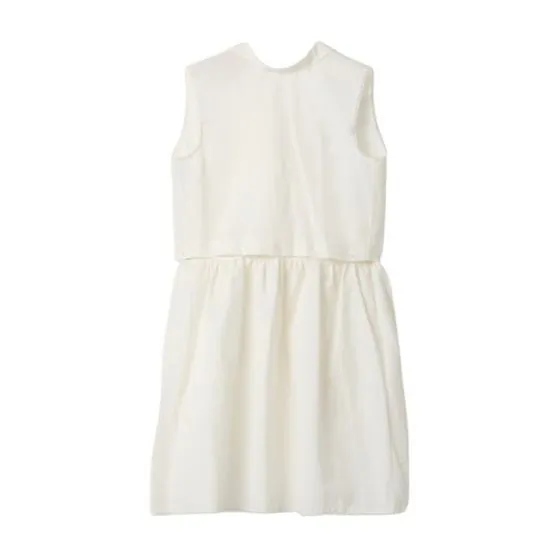 MIU MIU Slubbed poplin dress
